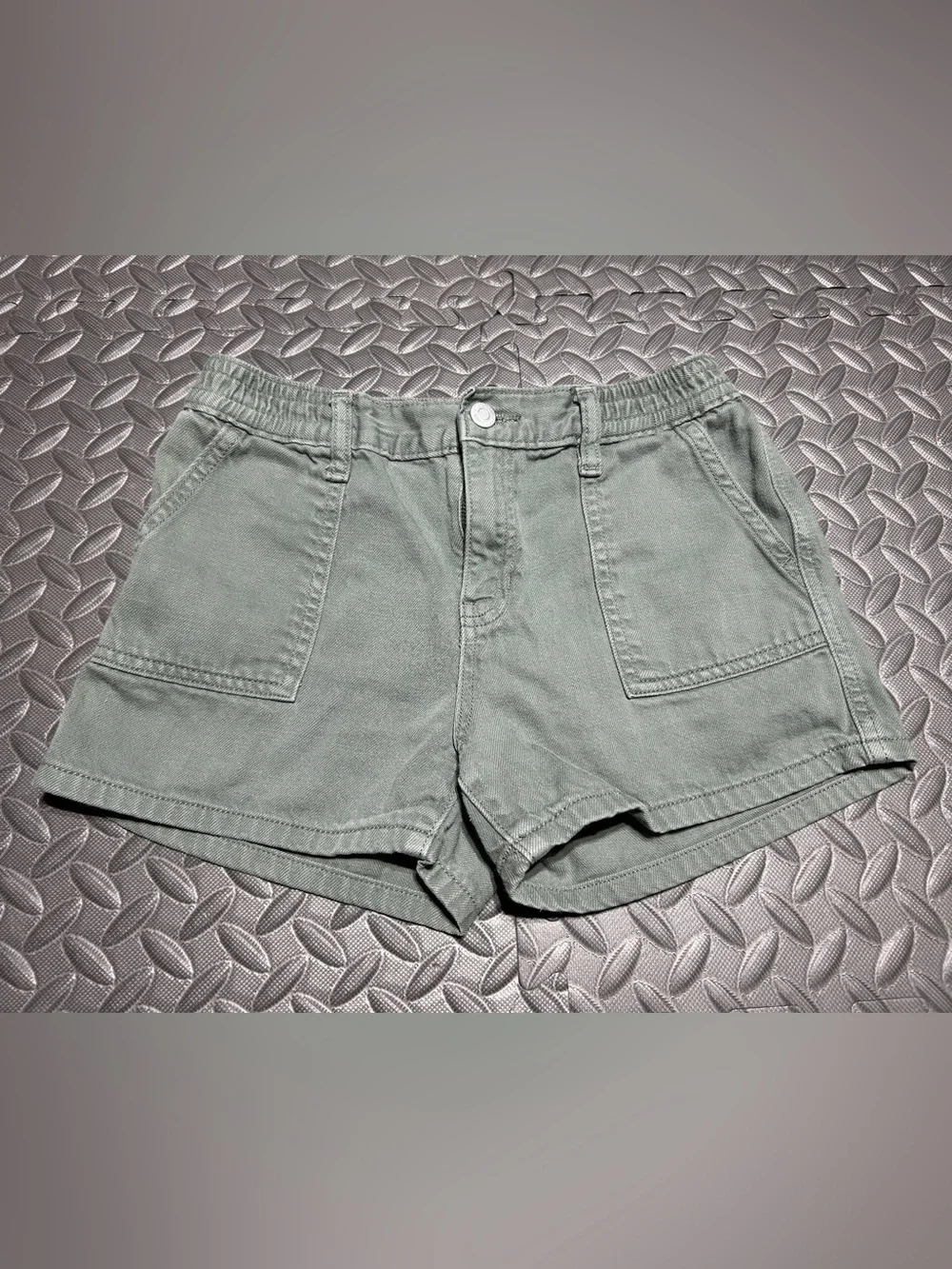 Old Navy Girls Green Cargo Shorts